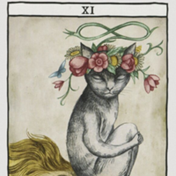 Tarot Cats, Familiars, Mythical Creatures, animals, gift, deck and guidebook - Picture 3 of 5